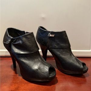 Bamboo Black Booties